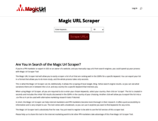 magicurlscrapers.com screenshot