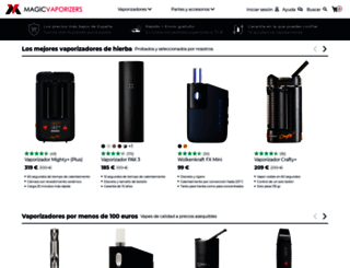 magicvaporizers.es screenshot