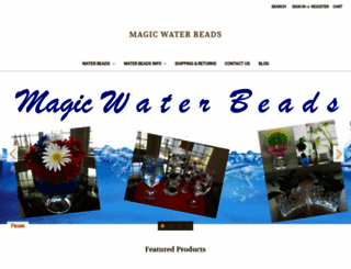magicwaterbeads.com screenshot