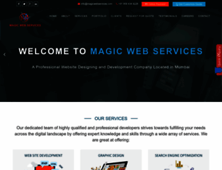magicwebservices.com screenshot