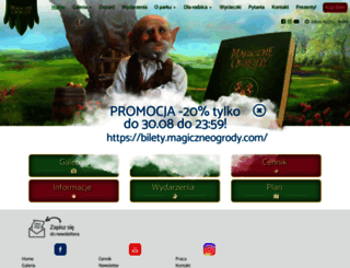 magiczneogrody.com screenshot