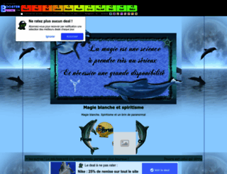magie-blanche.boosterforum.com screenshot