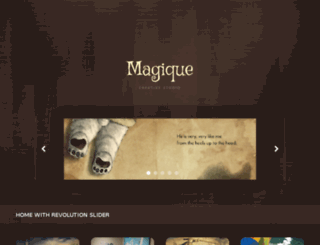 magique.cmsmasters.net screenshot