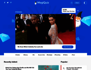 magiquiz.com screenshot