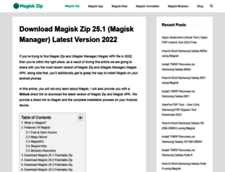 magiskzip.com screenshot