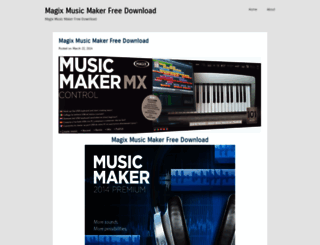 magixmusicmakerfreedownload.wordpress.com screenshot