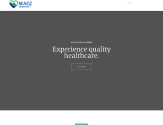 magjhospital.org screenshot