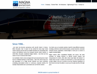 magna-aviation.com screenshot
