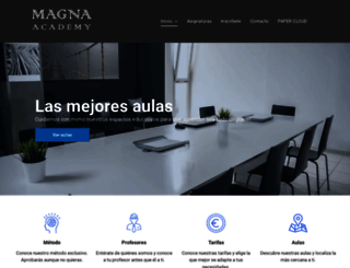 magnaacademy.com screenshot