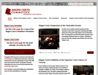 magnacarta.org.au screenshot