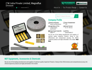 magnaflux.co.in screenshot