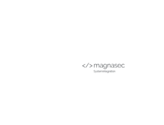 magnasec.com screenshot