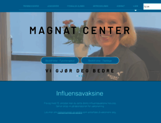 magnatcenter.no screenshot