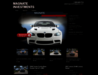 magnatemotors.com screenshot