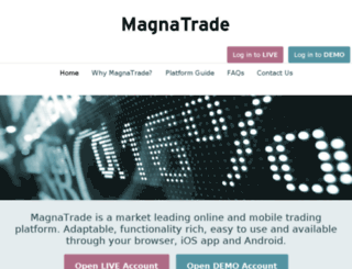 magnatrade.org screenshot
