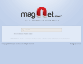magnet-search.za.com screenshot