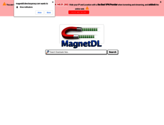 magnetdl.directoryproxy.com screenshot