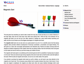 magnetic-dart.com screenshot