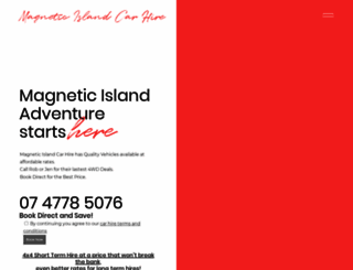 magnetic-island-car-hire.com screenshot
