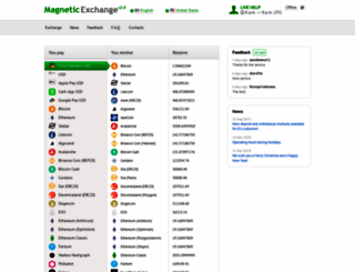magneticexchange.com screenshot
