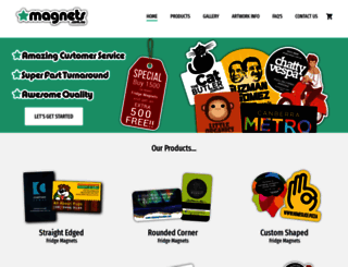 magnets.com.au screenshot