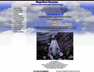 magnificatrosaries.com screenshot