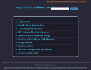 magnificentmothers.com screenshot