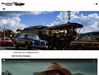 magnificentmotors.co.uk screenshot