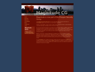 magnitude.ca screenshot