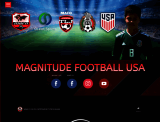 magnitudefootballusa.com screenshot