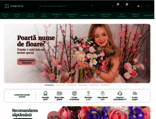 magnolia.ro screenshot