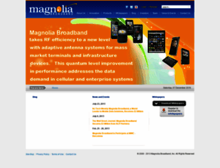 magnoliabroadband.com screenshot