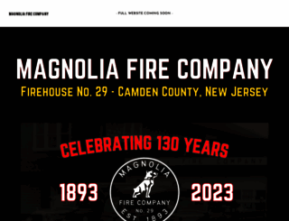 magnoliafirecompany.com screenshot