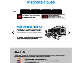 magnoliahousepsych.com.au screenshot