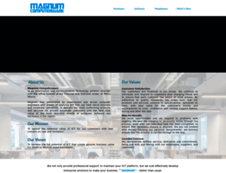 magnumcomputerware.com screenshot