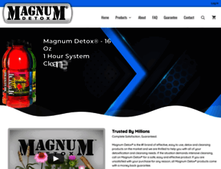 magnumdetox.com screenshot