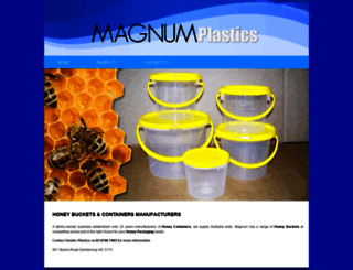 magnumplastics.com.au screenshot