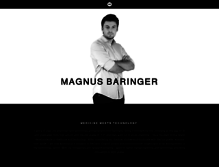 magnusbaringer.com screenshot