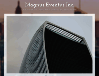 magnuseventus.com screenshot