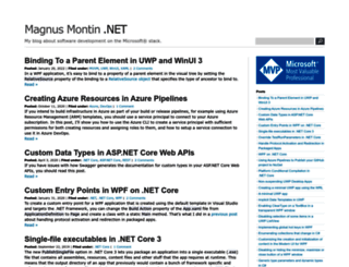 magnusmontin.net screenshot