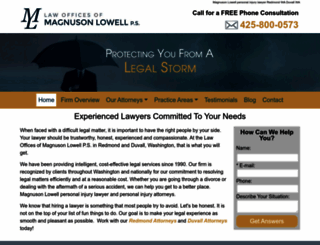 magnusonlowell.com screenshot