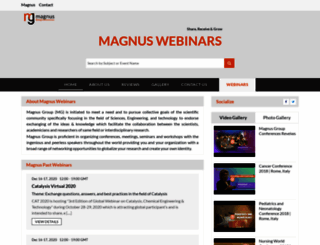 magnuswebinars.com screenshot