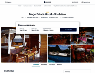 mago-estate-hotel-soufriere.booked.net screenshot