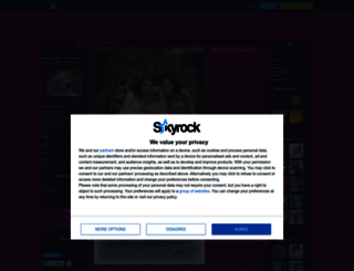 magoldentequila.skyrock.com screenshot