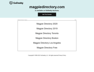 magpiedirectory.com screenshot