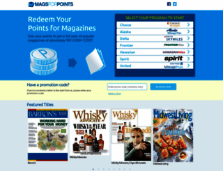 magsforpoints.com screenshot