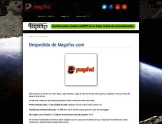 magufos.com screenshot