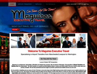 maguireexecutivetravel.co.uk screenshot