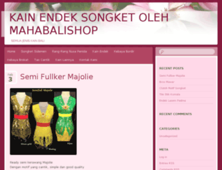 mahabalishop.com screenshot