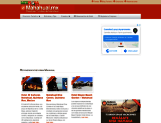 mahahual.mx screenshot
